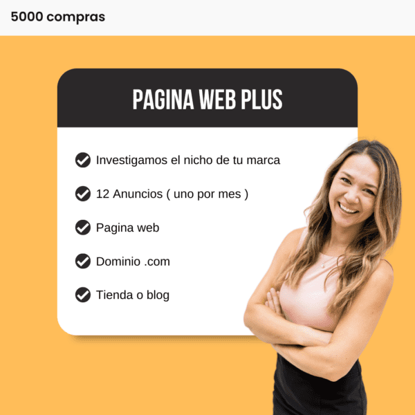 Pagina web Plus